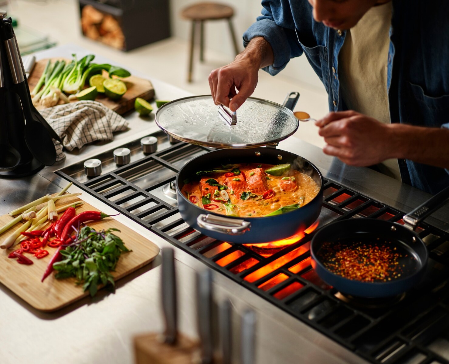 Sartén Sauté con Tapa Joseph Joseph Space™ 28 cm - Preventa 
