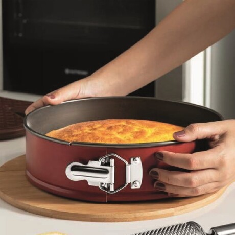 Tortera Redonda Desmontable Ø26cm Antiadherente Brinox Cereza