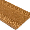 ALFOMBRA COCO RECT NATURAL C/DET EN BORDE 45X75CM Unica