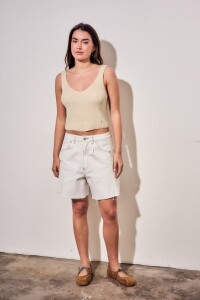 Bermuda Denim Nácar