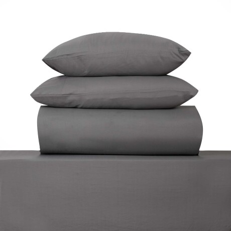 JUEGO DE SABANAS QUEEN POLIESTER VERDE PREWASHED