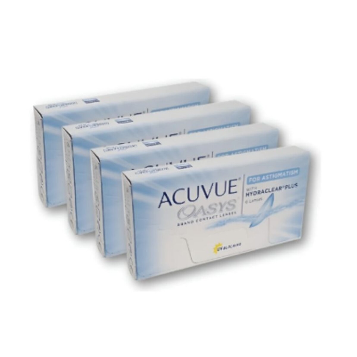 PROMO 4 CAJAS ACUVUE OASYS PARA ASTIGMATISMO - 25 % OFF 