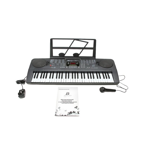 Teclado Instrumento Musical Electrónico Organo de 61 Teclas + Micrófono ITM005 Teclado Instrumento Musical Electrónico Organo de 61 Teclas + Micrófono ITM005