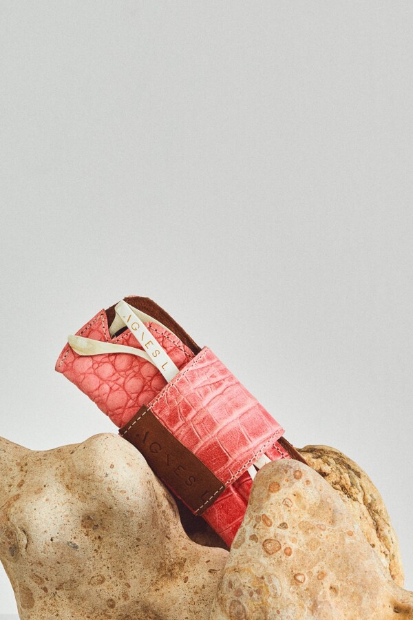 Estuche Lentes Crocco Frambuesa
