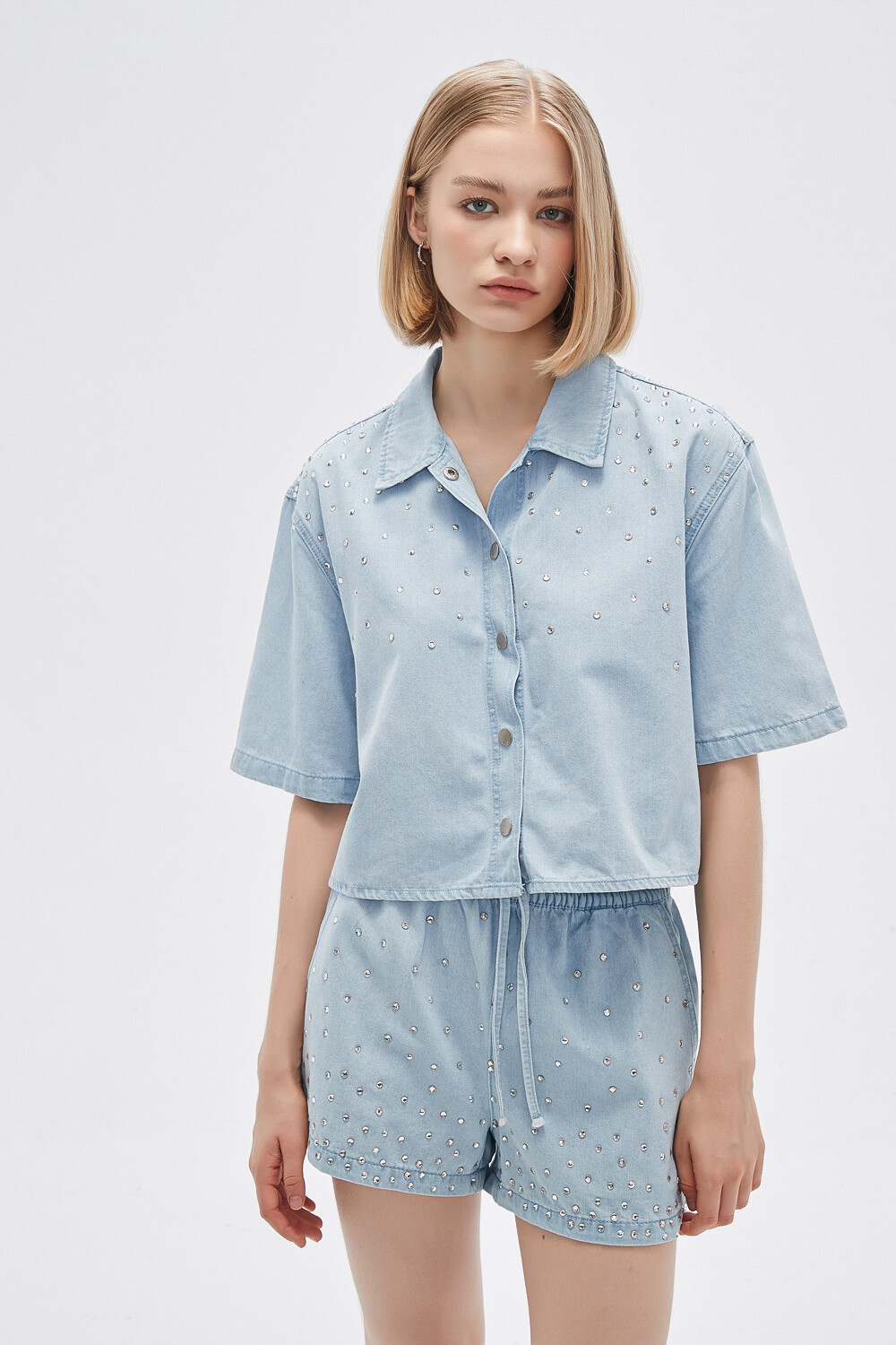 Camisa Mariet Celeste