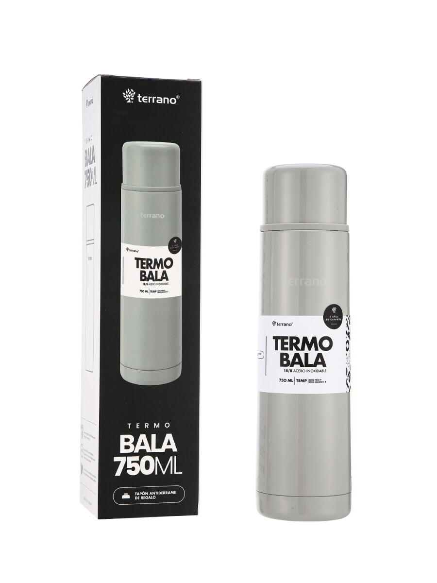 Termo Bala 750ML Metalizado - Oliva Metalizado 