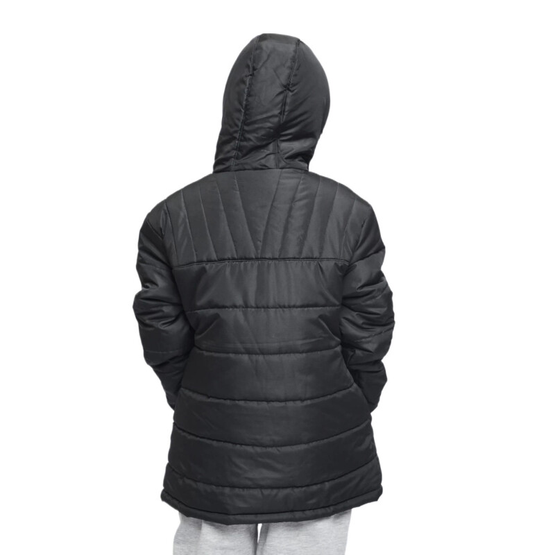 Parka Infantil Umbro New Classic Kids Negro - Blanco