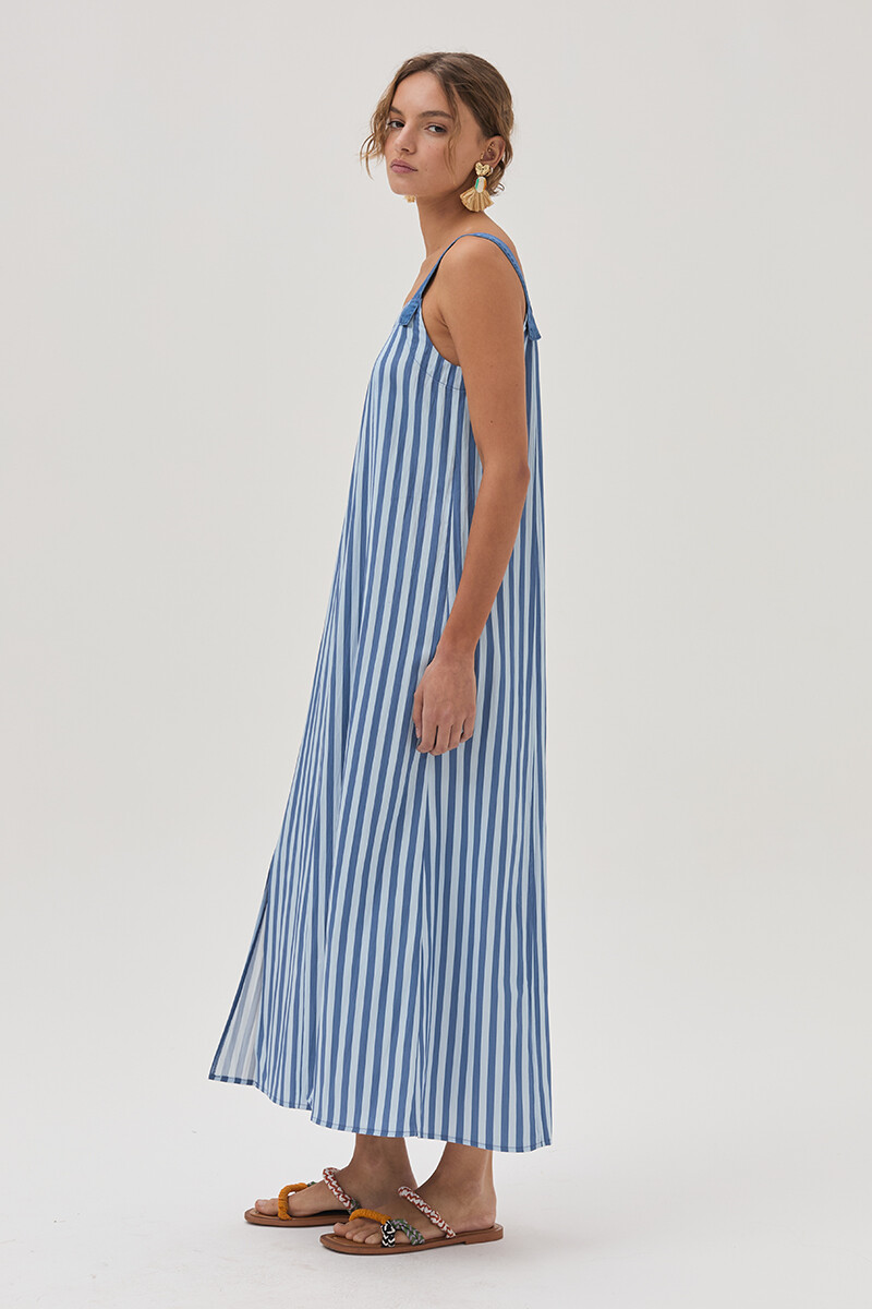 Vestido Lea Celeste