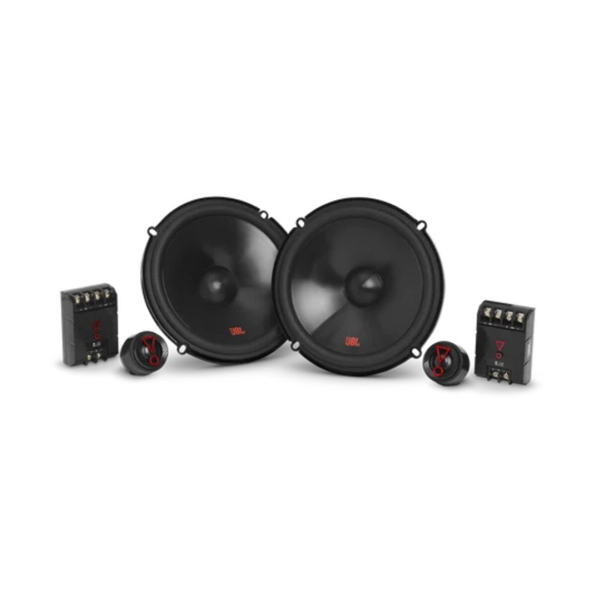 Kit 2 Vías JBL Stage3 607CF 6.5" 150W Componentes para Auto 