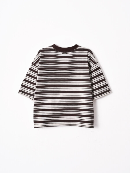 REMERA MICKEY UNIVERSITY BEIGE CLARO