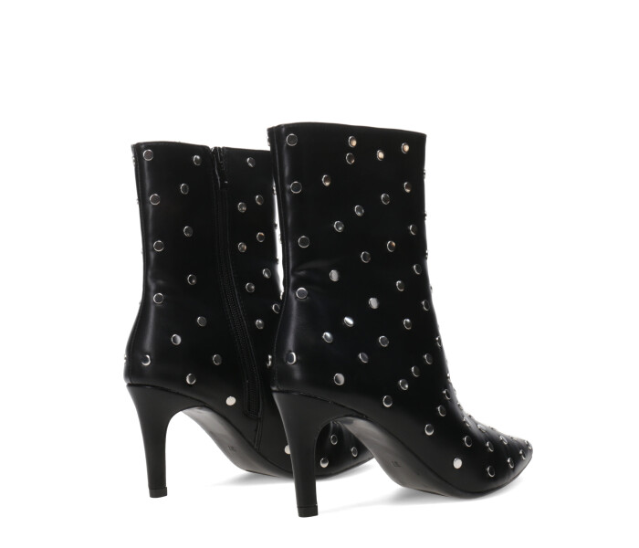 Botas de Mujer Miss Carol Luma Punta Fina Negro