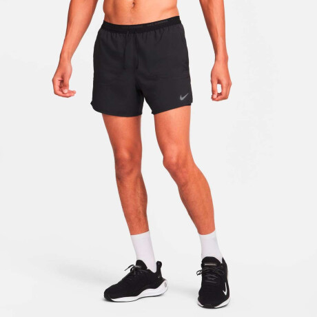 Short Nike Stride Dri-Fit 5'' 2-In-1 Running de Hombre Negro