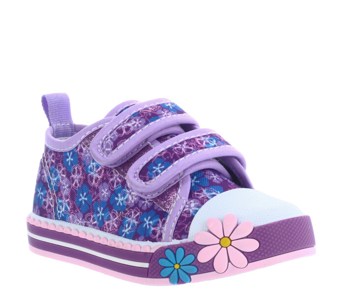 Deportivo estampado con velcros SABRI Purple