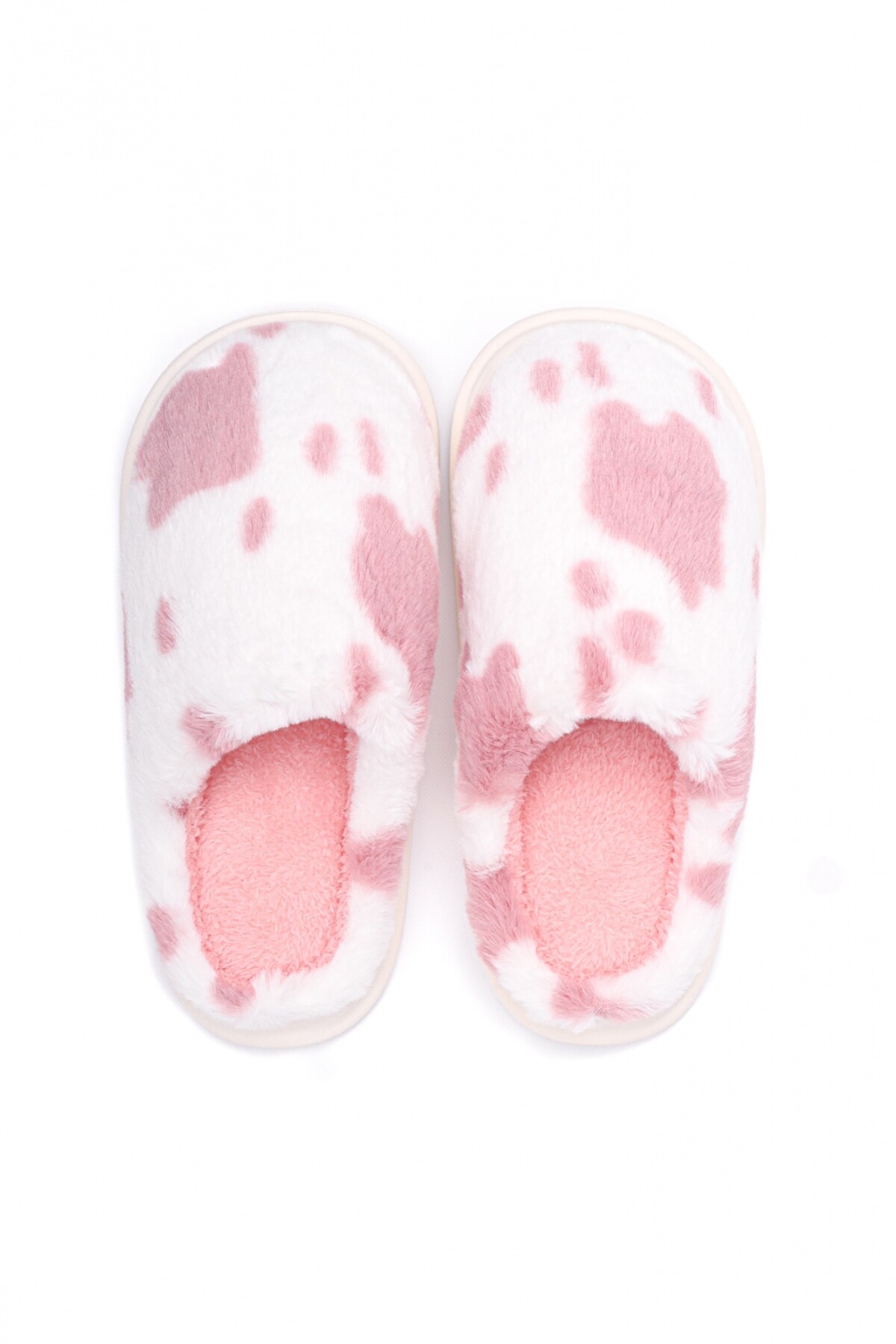 Pantuflas Cow Rosado