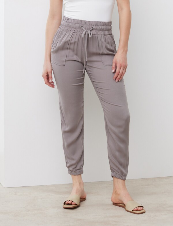 Pantalon Jogger GRIS OSCURO