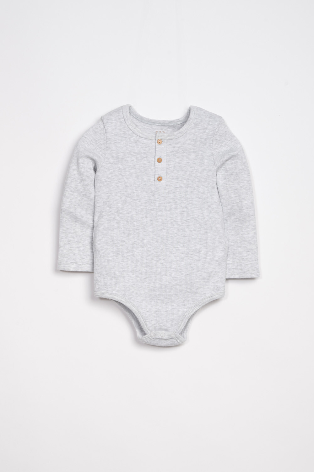 Body gris manga larga hot sale