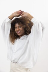 CAMISA TENCEL IRIS BLANCO