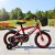 Bicicleta Infantil Sport Rod 12 Canasto Rueditas Guardabarros Rojo 1