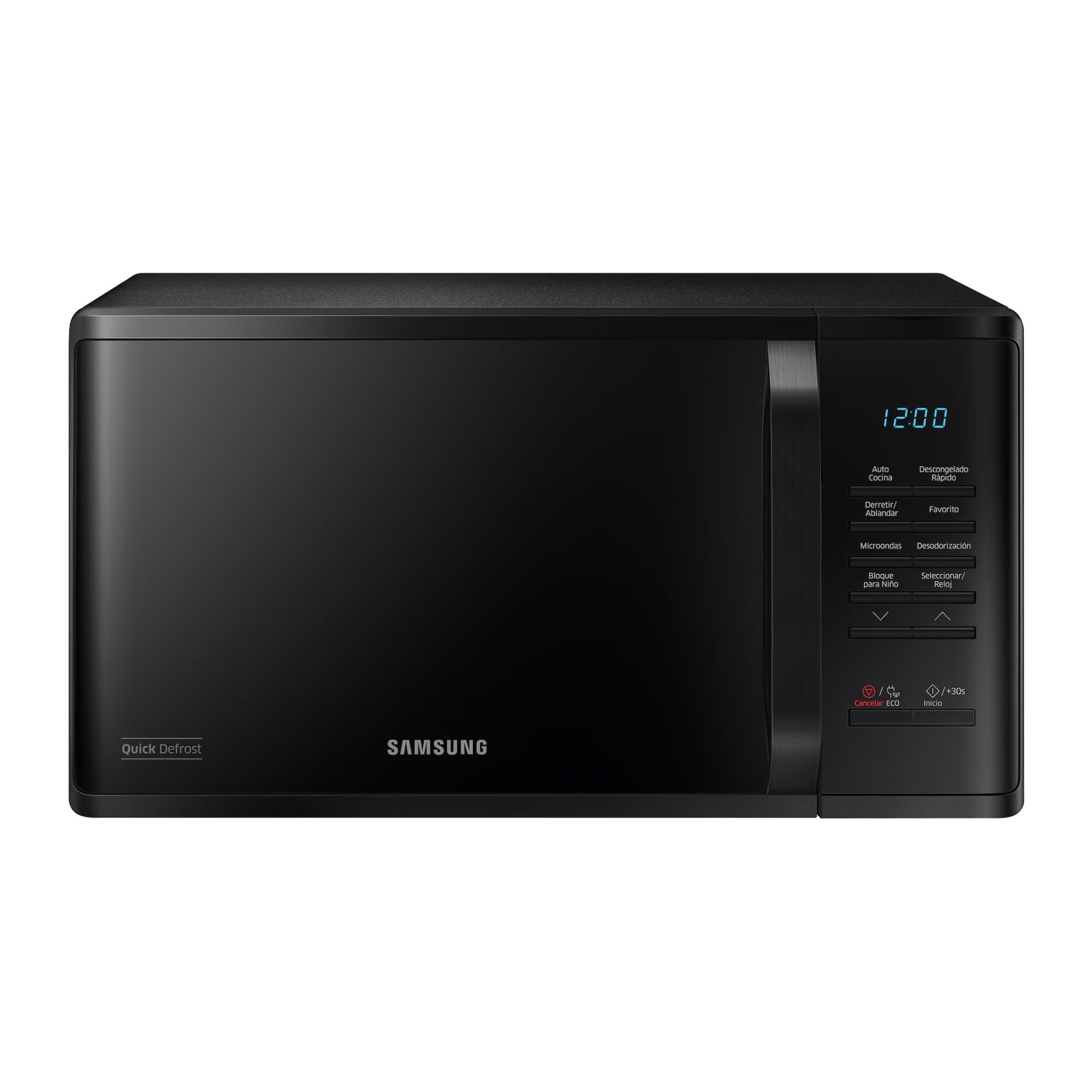 Microondas Samsung Black 23 Litros MS23K3513AK