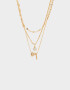 Collares Cortos De inicial Collar Corto De Inicial "i" - Dorado