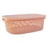 OUTLET Canasto Organizador c/tapa 36,5x27x14,5cm Outlet Canasto Organizador C/tapa 36,5x27x14,5cm