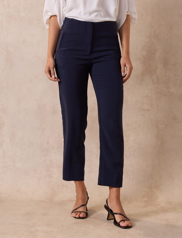 Pantalon Slim Ankle AZUL