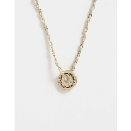 Collar Con Dije Lucky Dorado