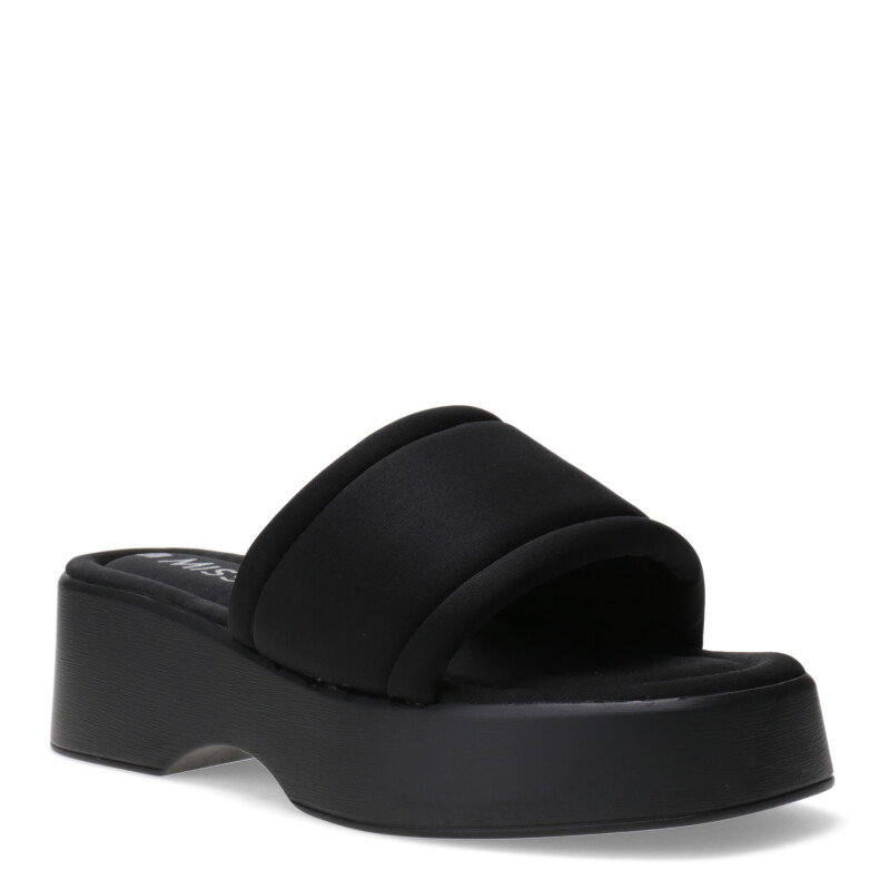 Sandalias de Mujer Miss Carol SAMOA con tira de neopreno Negro