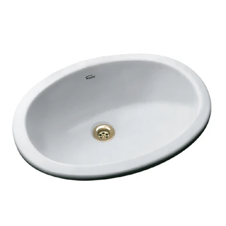 BACHA DE PORCELANA SOBREMESA COLOR BLANCO 000