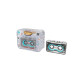 Llavero cassette grabador blanco