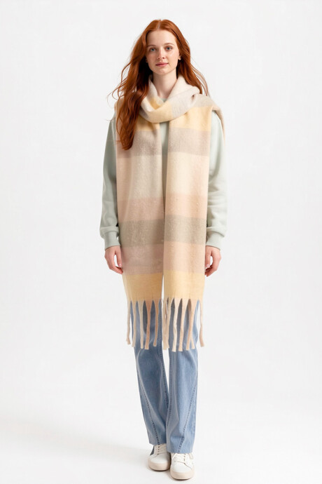 BUFANDA DOLLY DIXIE Beige