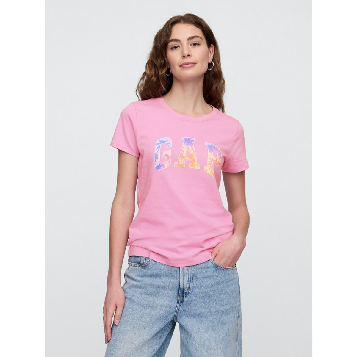 V-SS LOGO CLASSIC TEE - SUGAR PINK 