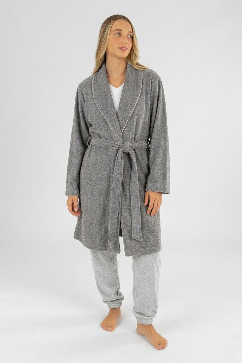 Bata ribb velour Gris