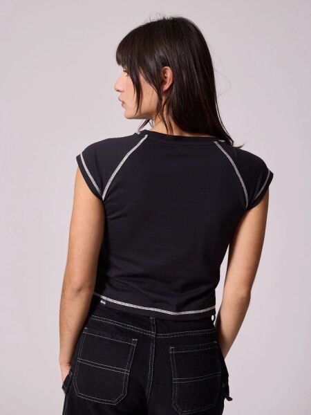 T-SHIRT DIXIE CIEN NEGRO