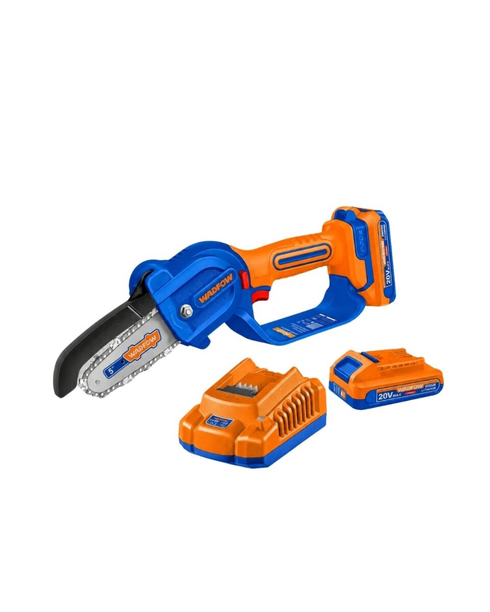 Sierra A Bateria 5" 20v P20s C/bateria Y Cargador Wadfow 