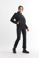 Campera en corderito NEGRO