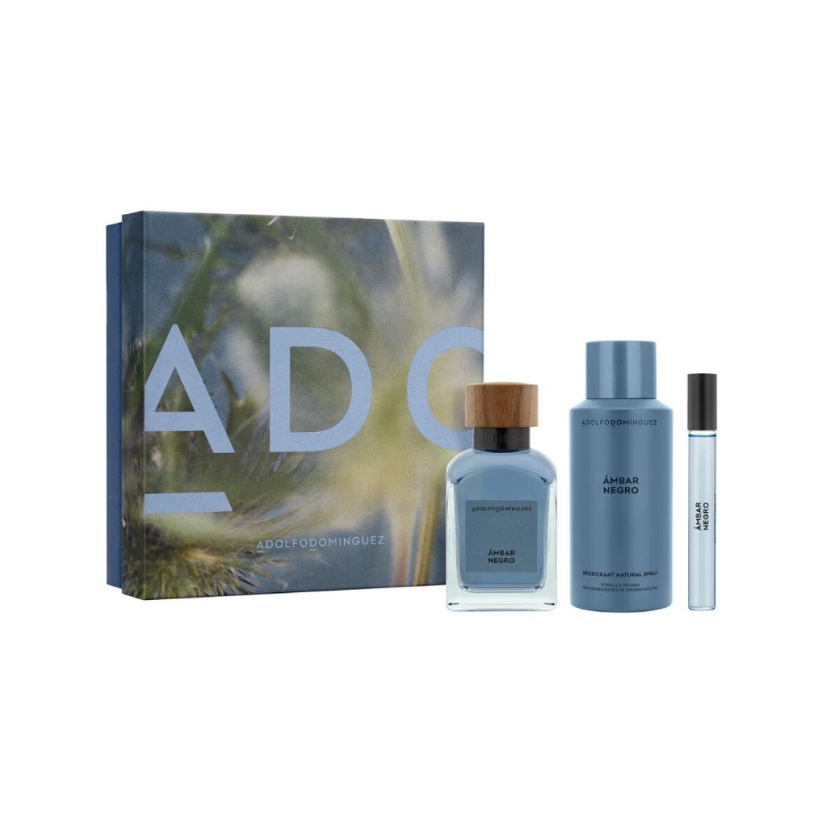 Set Adolfo Dominguez Ambar Negro 