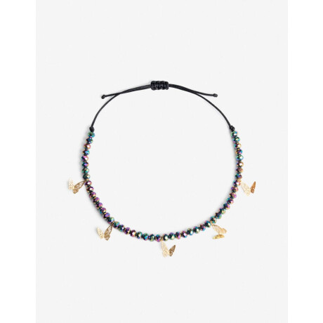 Collares Cortos Botanico Dorado Oro Amarillo