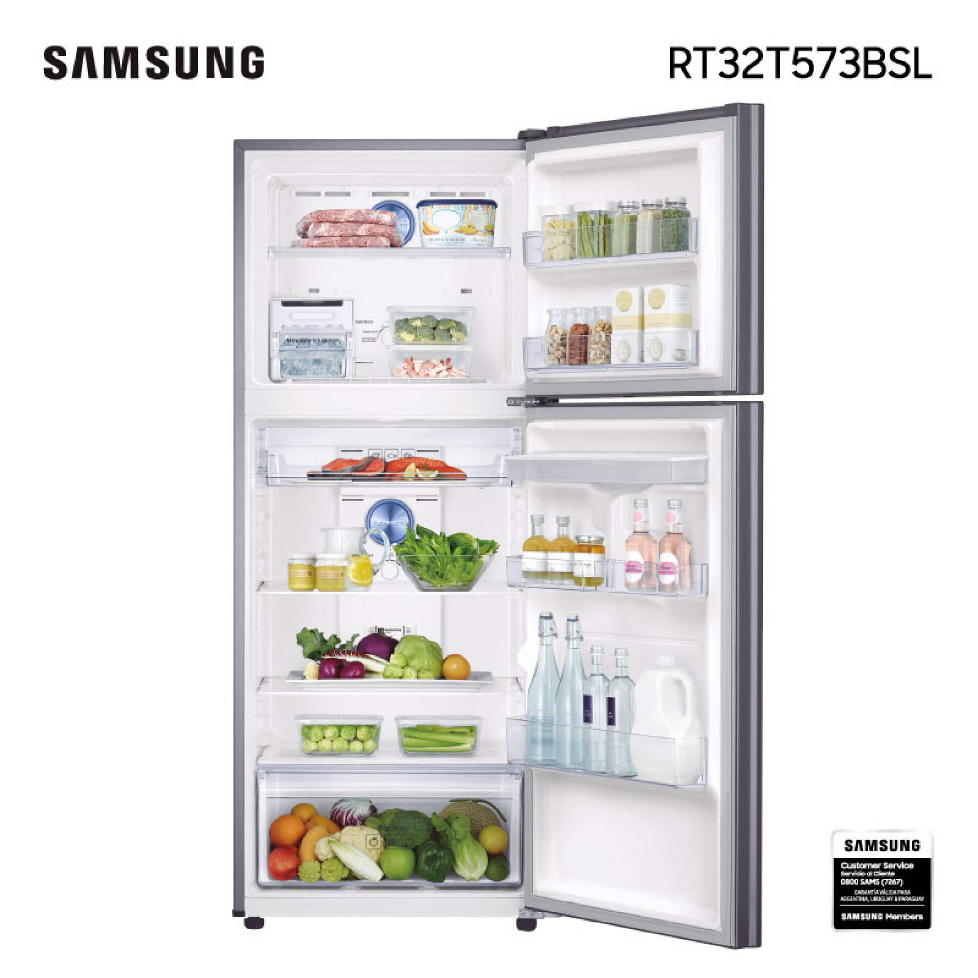 Refrigerador Lg Vt40wp Inverter 396l Garantia 10 Años Vt40 — AMV Store