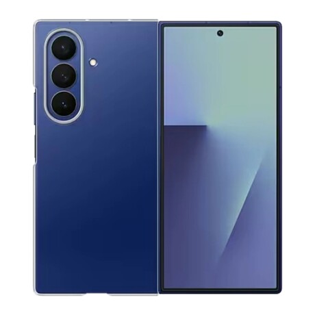 Funda Samsung Clear Case Transparente con Film Antirreflejo para Galaxy Z Fold7 Z Fold7