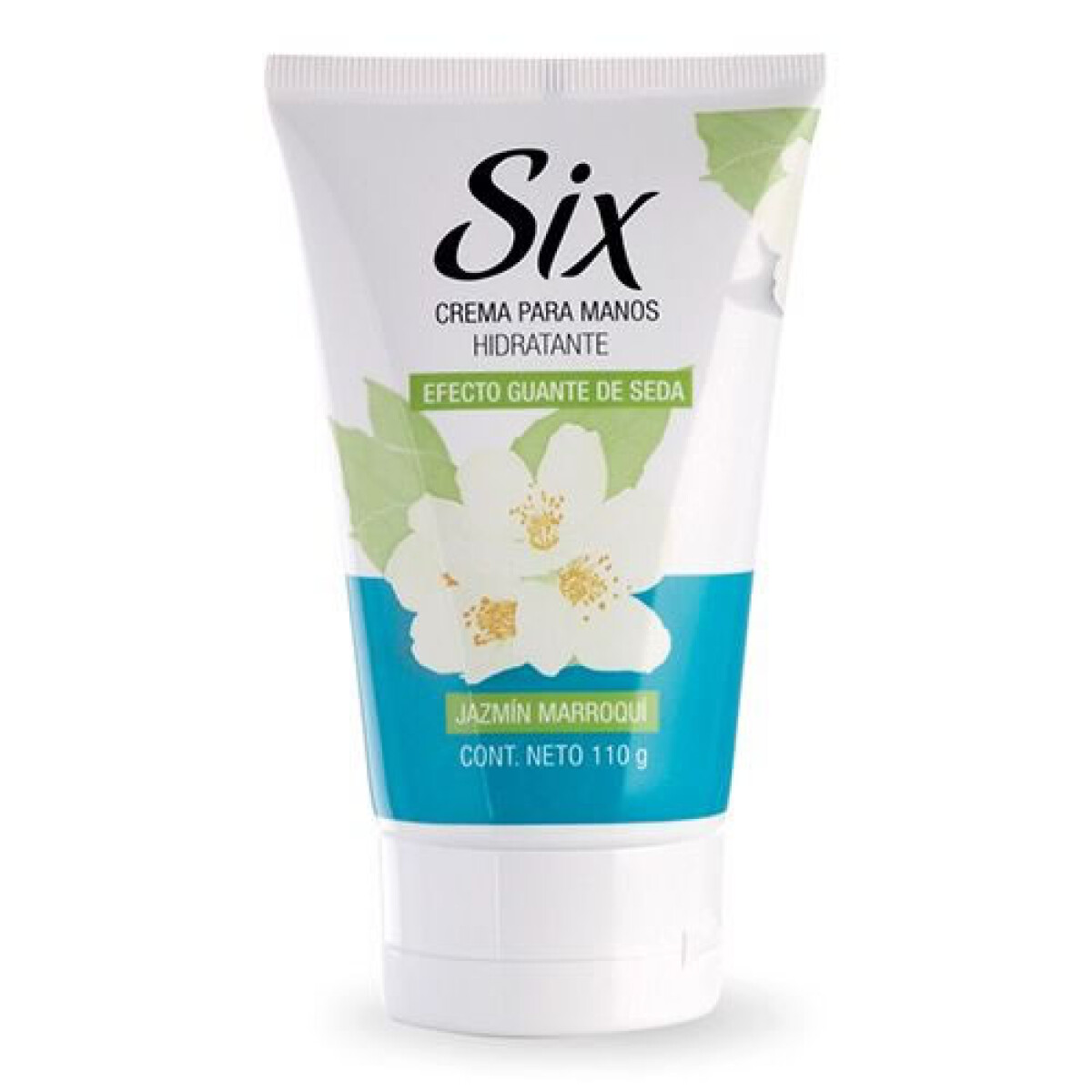 Six Crema de Manos Hidratante Jazmín Marroquí 110 g – Suavidad y Cuidado 