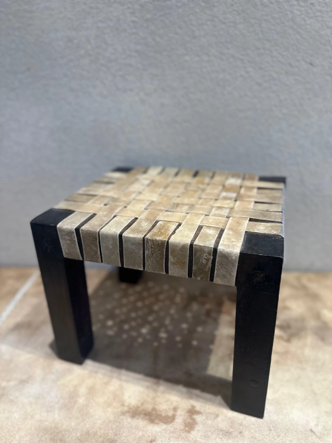 Petit Stool Trenzada