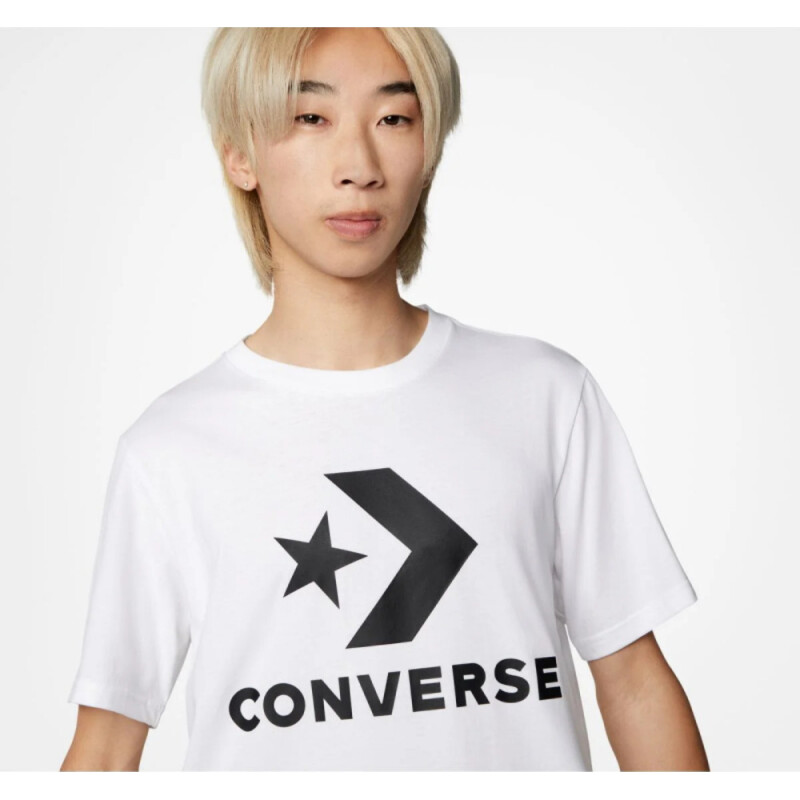 STAR CHEVRON TEE WHITE WHITE
