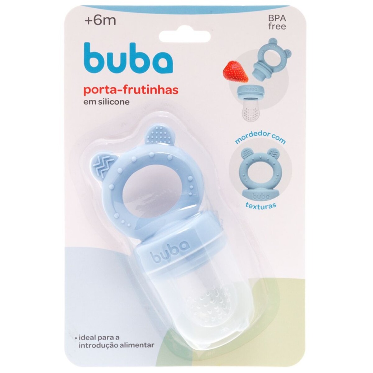 Mordillo alimentacion BUBA pastel Colors - celeste 