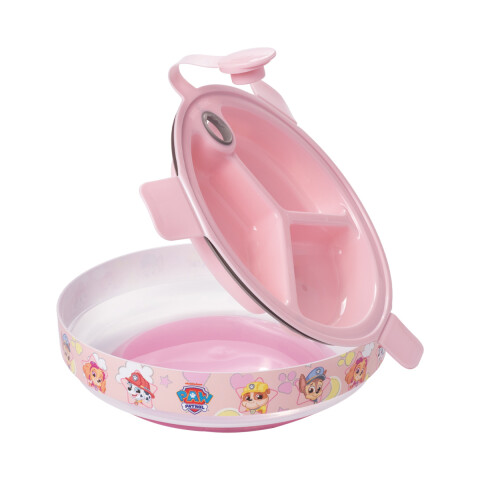 Plato Térmico con Ventosa para Bebé Paw Patrol Rosa 318 ml U