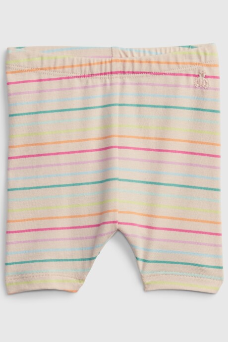 Calza Biker Bebé Multi Stripe