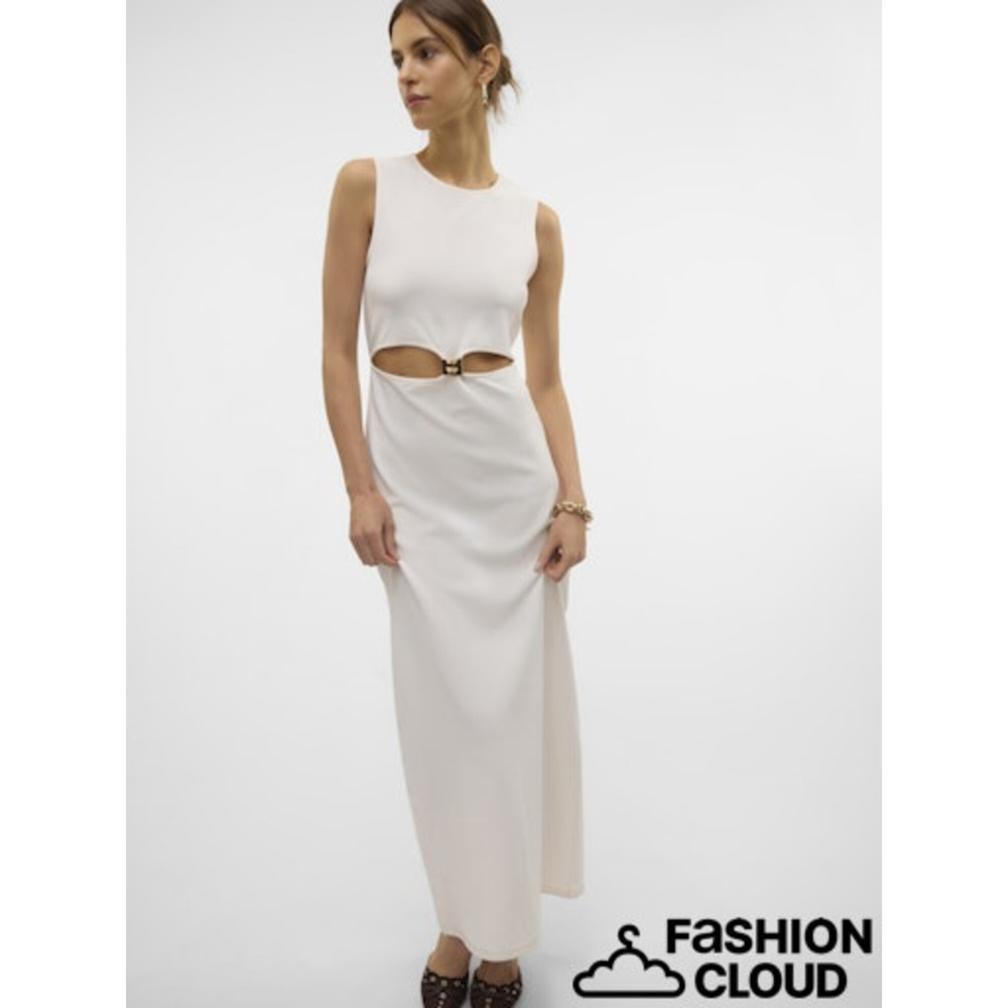 VERO MODA SL Ankle Dress Vmallison Jrs Ga-Abito alla Caviglia