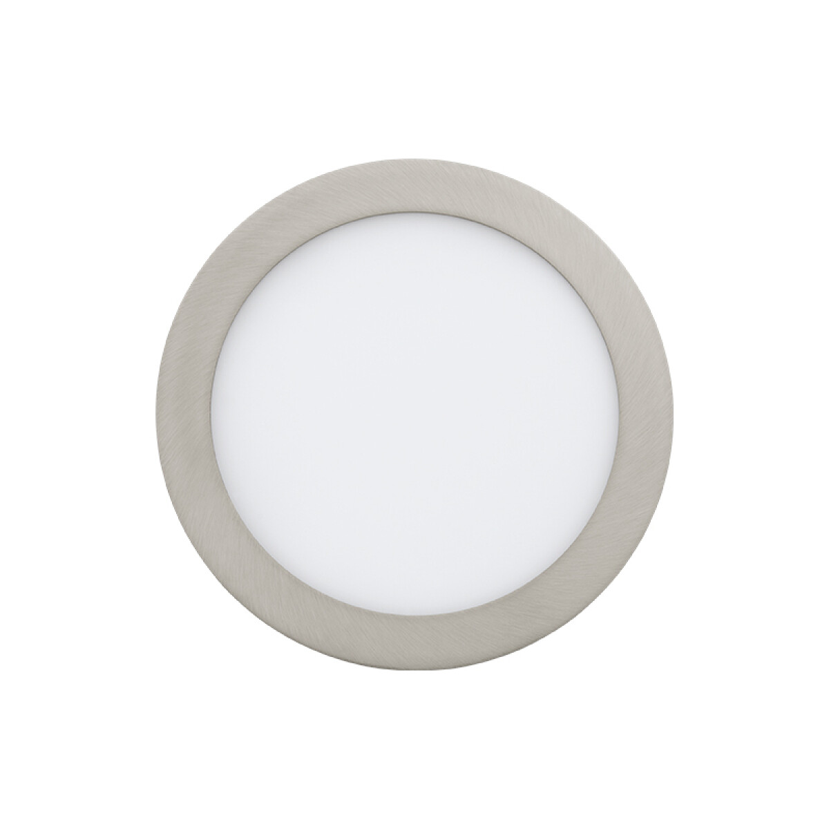 Luminaria de embutir LED marco níquel neutra Ø22,5 - EG1135 