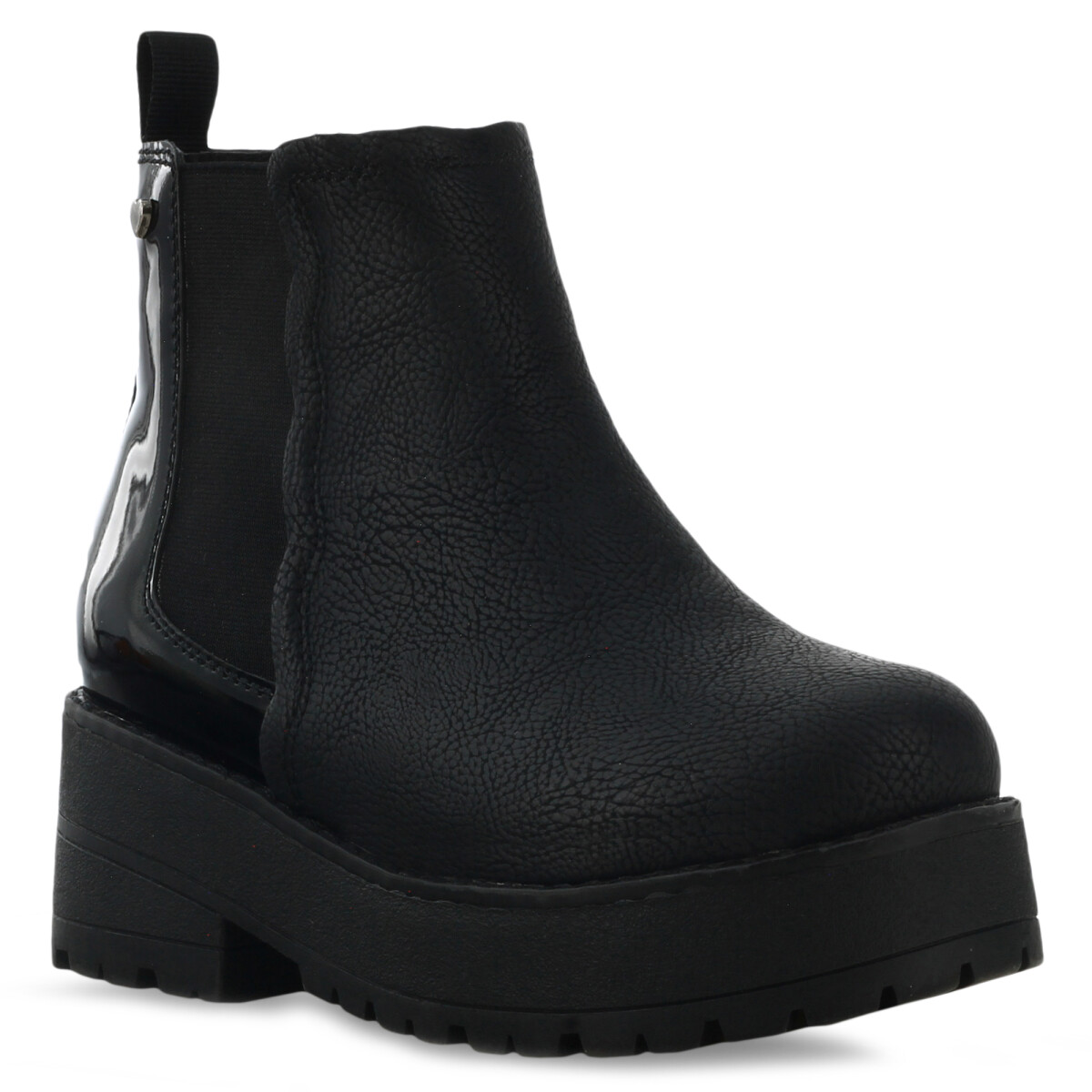 Bota de Niña Mini Miss Carol TIPY plataforma con elástico - Negro 