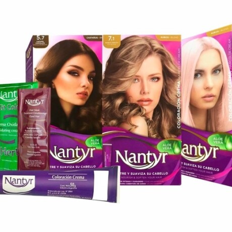 TINTA COLORACION KIT NANTYR Nª 8.1 RUBIO CENIZA CLARO TINTA COLORACION KIT NANTYR Nª 8.1 RUBIO CENIZA CLARO